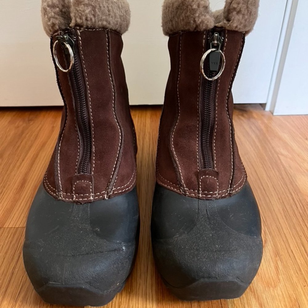 Sorel Thinsulate Zip up Booties - 6